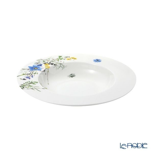 ローゼンタール アルプスの花／アルプスフラワー ディーププレート 23cm