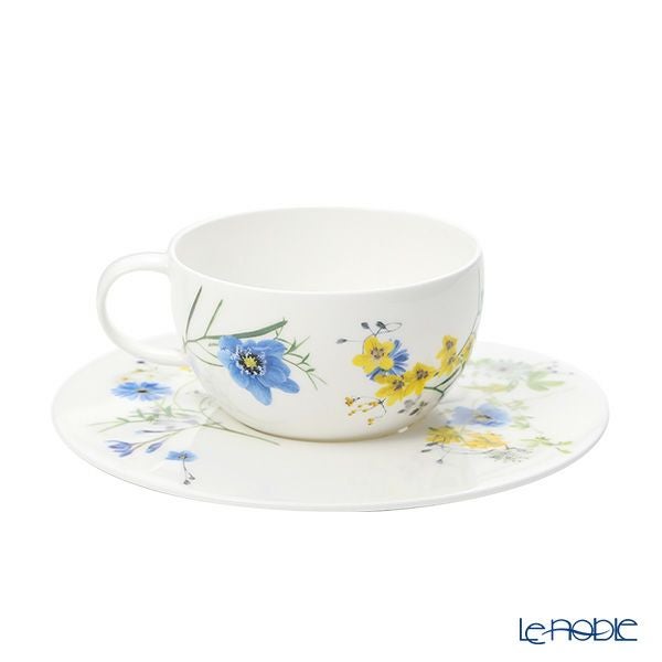 ローゼンタール アルプスの花／アルプスフラワー ティーカップ＆ソーサー 250ml