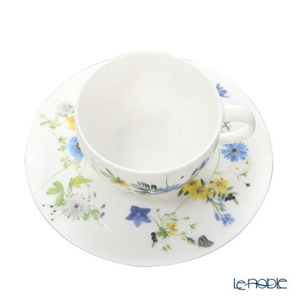 ローゼンタール アルプスの花／アルプスフラワー ティーカップ＆ソーサー 250ml