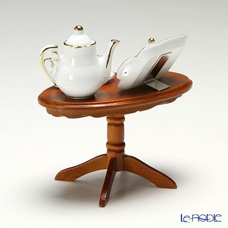 ロイター・ポーセリン ビアトリクスポター 060821／0 ピーターラビット ミニチュア コーヒーテーブルセット