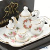 ロイター・ポーセリン リサ 001.625／5 ミニチュア ティートレイセット