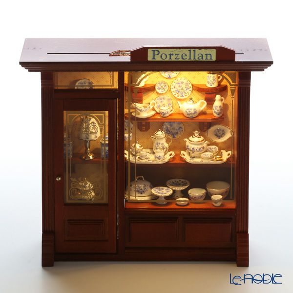 ロイター・ポーセリン ポーセレン ショップ 102.797／5 LEDライト付 ミニチュア ピクチャーボックス L