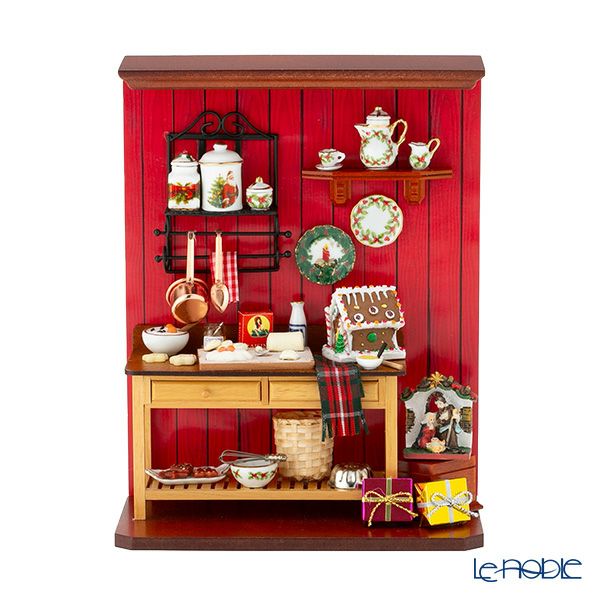 ロイター・ポーセリン クリスマス ベーキング 001.802／7 ミニチュア ドールハウス