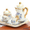 ロイター・ポーセリン コーヒー クラッチ （茶話会） 001.822／1 ミニチュア テーブルセット