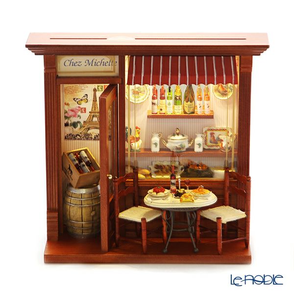 ロイター・ポーセリン シェ ミシェル （レストラン） ミニチュア ドールハウス 102.794／7 ライト付