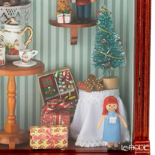 ロイター・ポーセリン クリスマス ルーム 001.702／1 ミニチュア ピクチャーボックス M