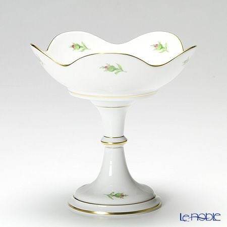 マイセン（Meissen） ピンクのバラ 020110／54721 コンポート 15cm