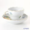 マイセン（Meissen） 黄色のバラ（ブーケ）と忘れな草 139210／00582 コーヒーカップ＆ソーサー 200ml