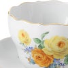 マイセン（Meissen） 黄色のバラ（ブーケ）と忘れな草 139210／00582 コーヒーカップ＆ソーサー 200ml