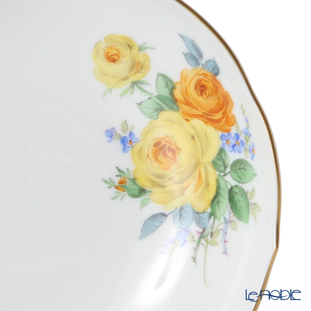 マイセン（Meissen） 黄色のバラ（ブーケ）と忘れな草 139210／00582 コーヒーカップ＆ソーサー 200ml