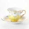 マイセン（Meissen） 黄色のバラ（ブーケ）と忘れな草 139210／00582 コーヒーカップ＆ソーサー 200ml