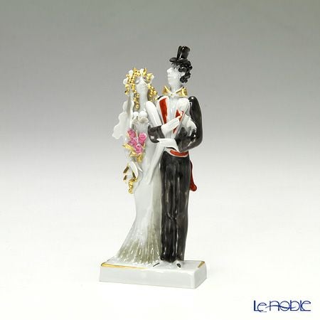 マイセン（Meissen） マイセン人形 900300／81856 ウェディングカップル 11cm
