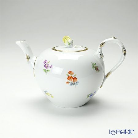 マイセン（Meissen） 散らし小花 010110／00724 ティーポット 550ml／13.5cm