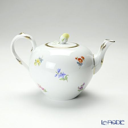 マイセン（Meissen） 散らし小花 010110／00724 ティーポット 550ml／13.5cm
