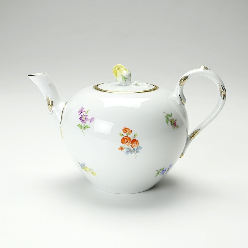 Meissen マイセン 花柄ティーポット（訳あり） 【公式通販】