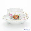 マイセン（Meissen） フラワーブーケ 220110／00582 コーヒーカップ＆ソーサー 200ml