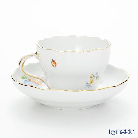 マイセン（Meissen） フラワーブーケ 220110／00582 コーヒーカップ＆ソーサー 200ml