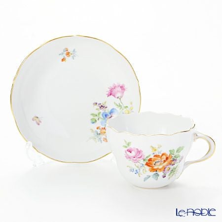マイセン（Meissen） フラワーブーケ 220110／00582 コーヒーカップ＆ソーサー 200ml