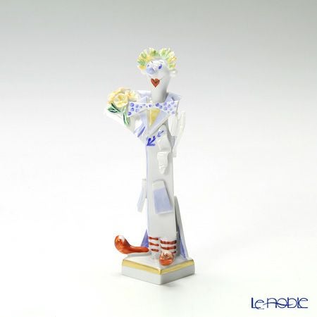 マイセン（Meissen） マイセン人形 900300／81895 花束を持つピエロ