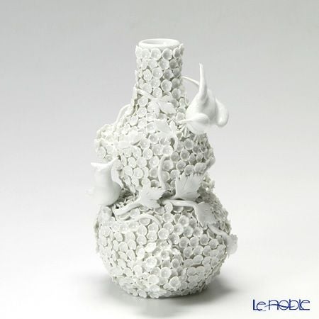 マイセン（Meissen） スノーボール ホワイト 000001／82322 ベース（花瓶） 18cm