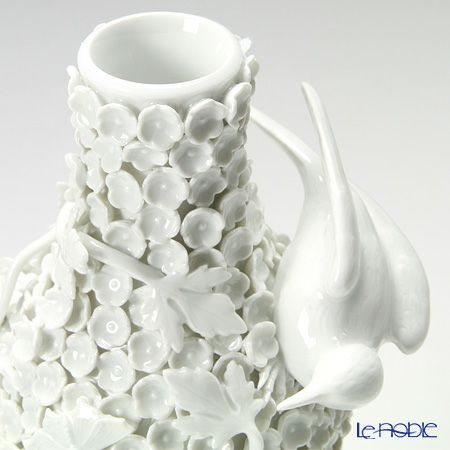 マイセン（Meissen） スノーボール ホワイト 000001／82322 ベース（花瓶） 18cm
