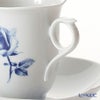 マイセン（Meissen） 青いバラ Aquatinta-Rose 750501／28582 コーヒーカップ＆ソーサー 180ml
