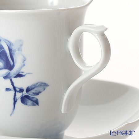 マイセン（Meissen） 青いバラ Aquatinta-Rose 750501／28582 コーヒーカップ＆ソーサー 180ml