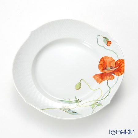 マイセン（Meissen） ワイルドポピー 615201／29472 プレート 22.5cm