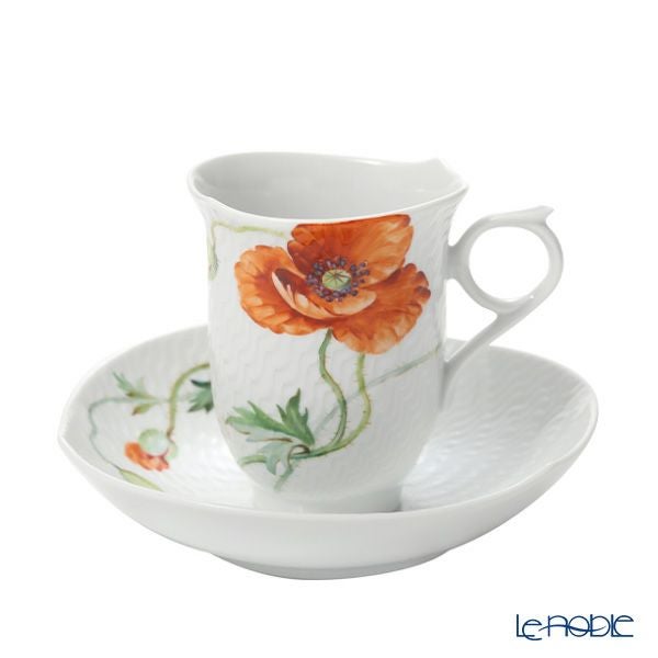 マイセン（Meissen） ワイルドポピー コーヒーカップ＆ソーサー 180ml 615201／29582