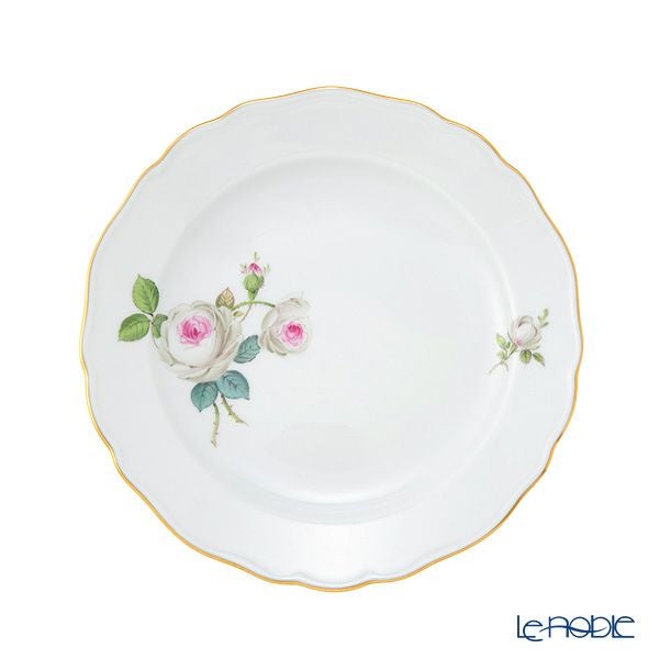 マイセン（Meissen） ホワイトローズ 029510／00501 プレート 18cm