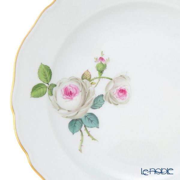 マイセン（Meissen） ホワイトローズ 029510／00501 プレート 18cm