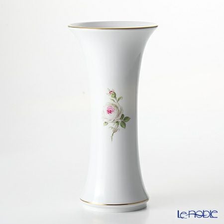 マイセン（Meissen） ホワイトローズ 029510／50272 花瓶 25cm