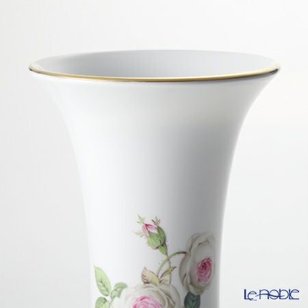 マイセン（Meissen） ホワイトローズ 029510／50272 花瓶 25cm