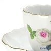 マイセン（Meissen） ホワイトローズ 029510／00580 モカカップ＆ソーサー