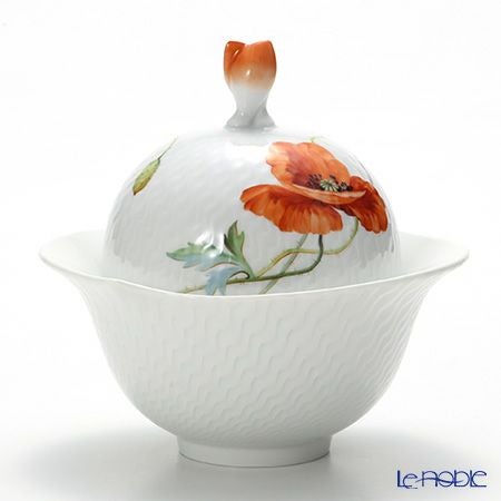 マイセン（Meissen） ワイルドポピー 615201／29824 シュガーボックス 200ml