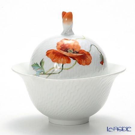 マイセン（Meissen） ワイルドポピー 615201／29824 シュガーボックス 200ml