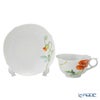 マイセン（Meissen） ワイルドポピー 615201／29633 ティーカップ＆ソーサー