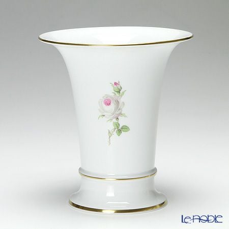 マイセン（Meissen） ホワイトローズ 029510／50035 花瓶 16cm