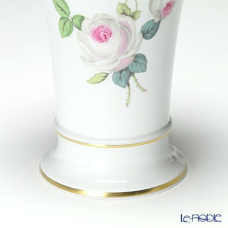 マイセン（Meissen） ホワイトローズ 029510／50035 花瓶 16cm