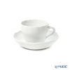 マイセン（Meissen） マイセンホワイト 000001／00580 モカカップ＆ソーサー 100ml（ノイアー・アウスシュニット）