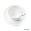 マイセン（Meissen） マイセンホワイト 000001／00580 モカカップ＆ソーサー 100ml（ノイアー・アウスシュニット）