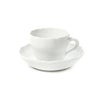 マイセン（Meissen） マイセンホワイト 000001／00580 モカカップ＆ソーサー 100ml（ノイアー・アウスシュニット）