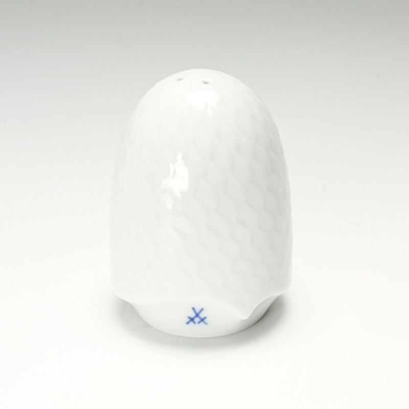 マイセン（Meissen） 波の戯れホワイト 000001／29m03 ソルトシェイカー 7cm