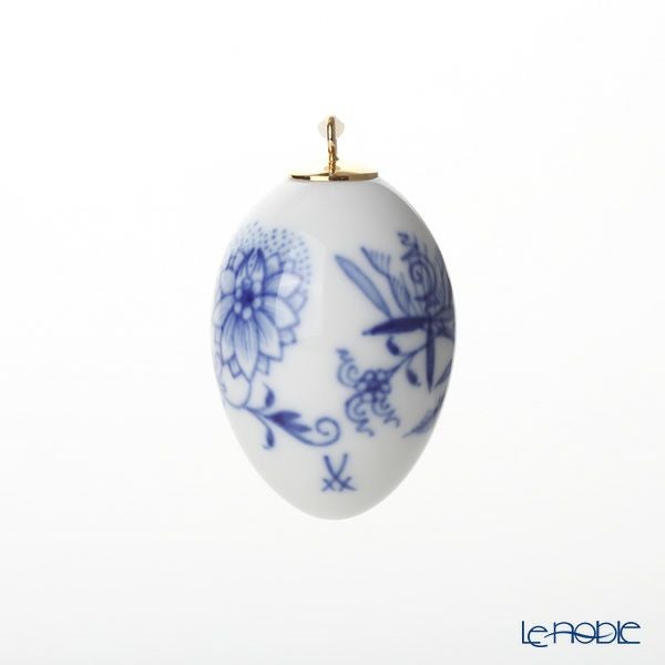 マイセン（Meissen） ブルーオニオン 800101／55M03 イースターエッグ 4.5cm