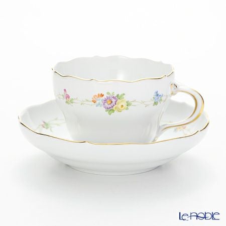 マイセン（Meissen） フラワーガーランド 229010／00582 コーヒーカップ＆ソーサー 200ml