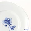 マイセン（Meissen） 青いバラ Aquatinta-Rose 750501／28470 プレート 19cm