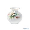 マイセン（Meissen） 波の戯れ 花瓶 クリスマスローズ 9cm ホワイト 719391／50903