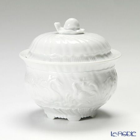 マイセン（Meissen） スワンサービス ホワイト シュガー 10.5cm 000001／05827
