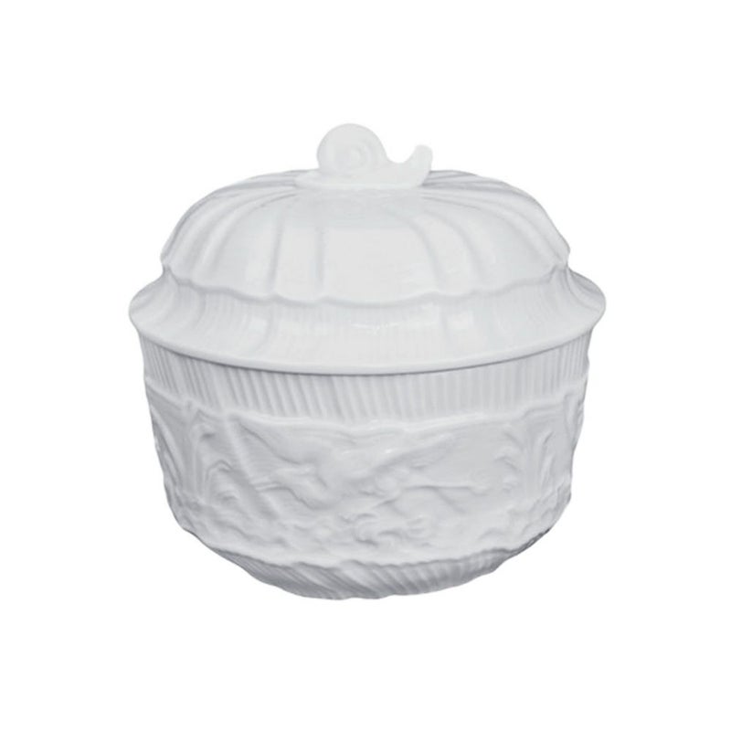 マイセン（Meissen） スワンサービス ホワイト シュガー 10.5cm 000001／05827