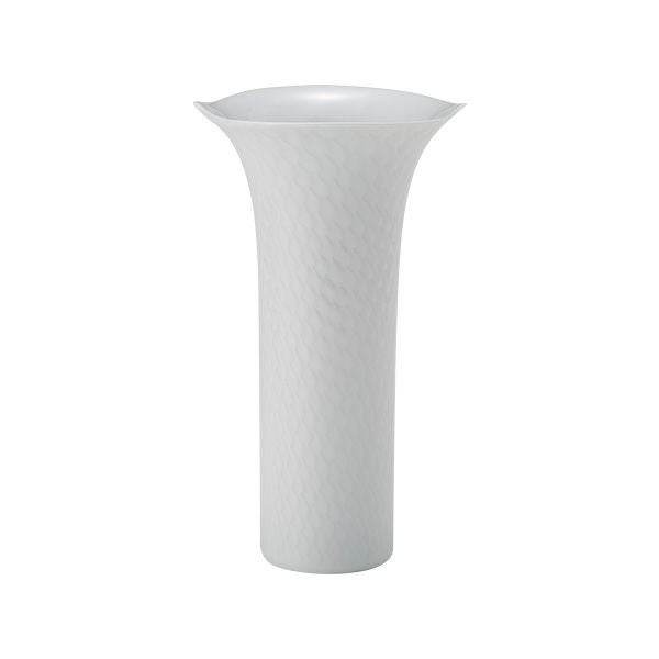 マイセン（Meissen） 波の戯れホワイト 000001／50171 ベース（花瓶） 19cm